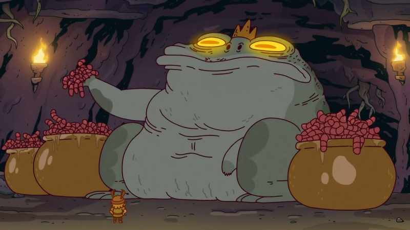 You want my worms!