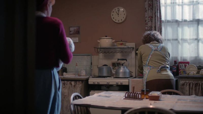 You washed your hands five minutes ago, Mrs Mahoney