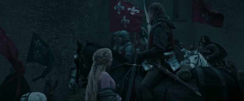 You will be safe here with my mother and your servants