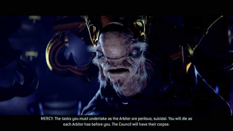 You will die as each Arbiter has before you