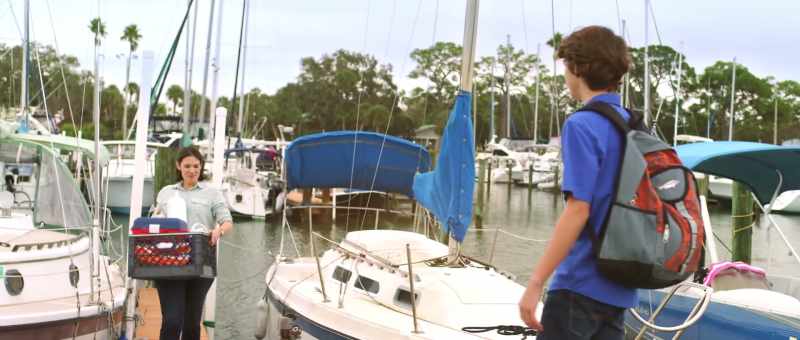 You'd better get a move on, sailor. Give me a hand, please