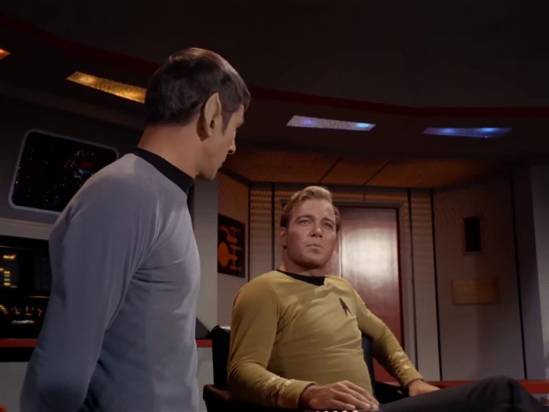 You'd make a splendid computer Mr Spock
