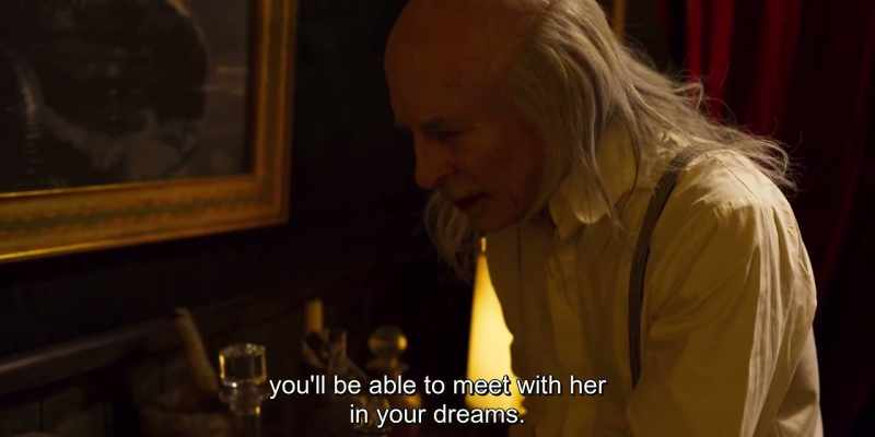 You'll be able to meet with her in your dreams