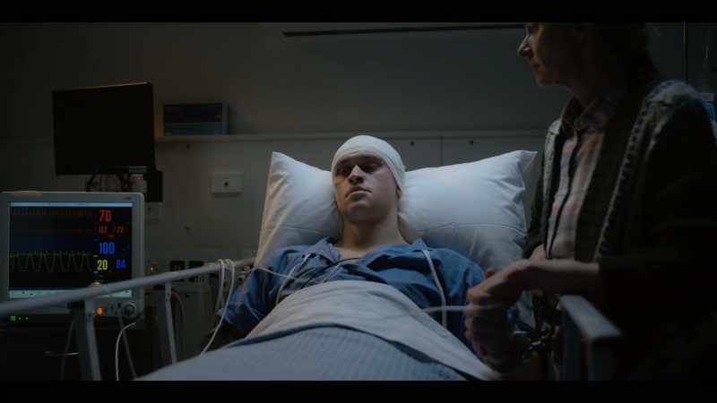 You'll be confined in this hospital, under guard