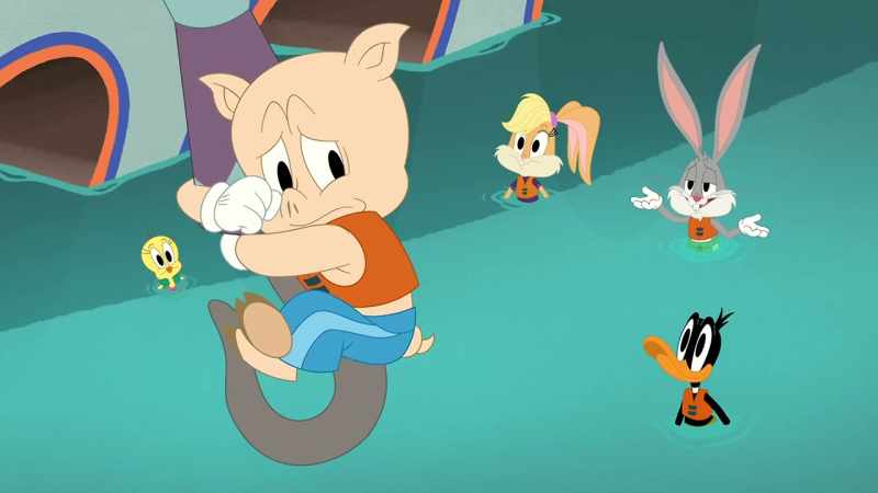 You'll be fine, Porky. Just let go