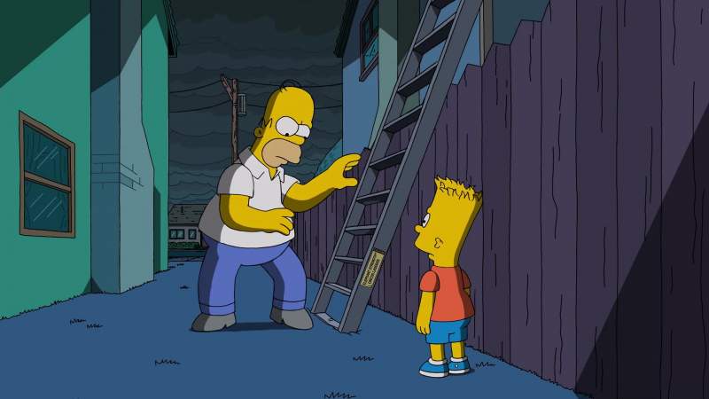 You'll have to climb it boy I'm a little scared