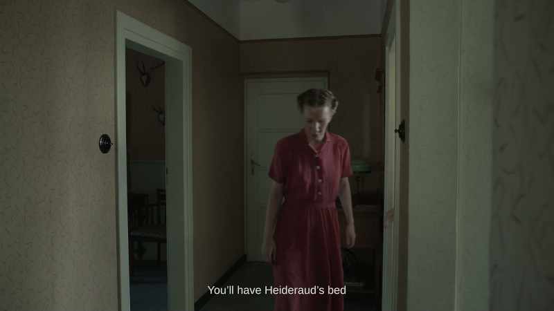 You'll have Heidetraud's bed