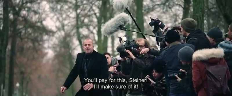 You'll pay for this, Steiner! I'll make sure of it!