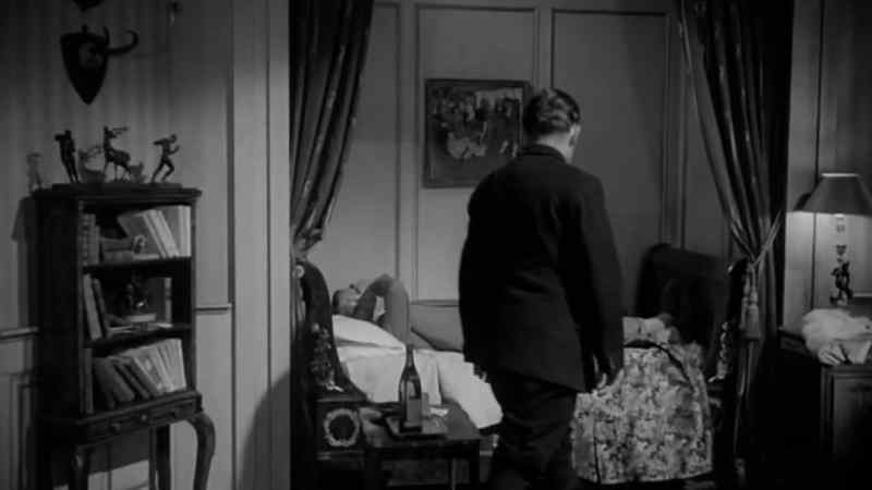 You'll sleep much better if you undress and get into bed, sir