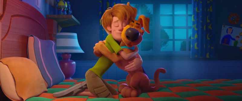 [Young Scooby whines contentedly]