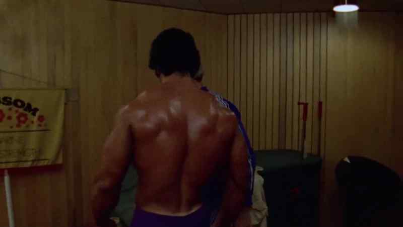 Your back was out of sight