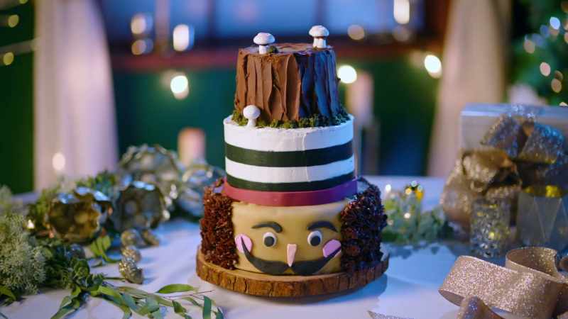 Your cake was beautiful on the outside