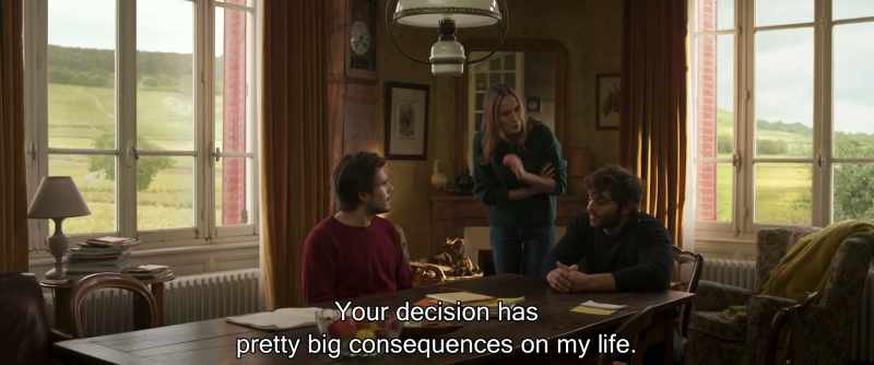 Your decision has pretty big consequences on my life