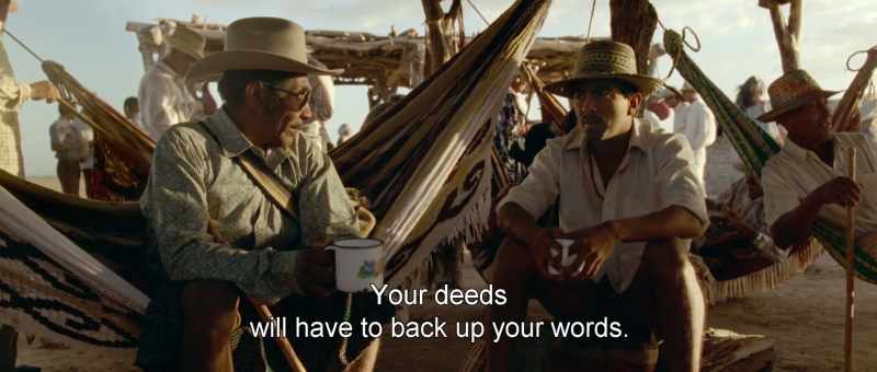 Your deeds will have to back up your words