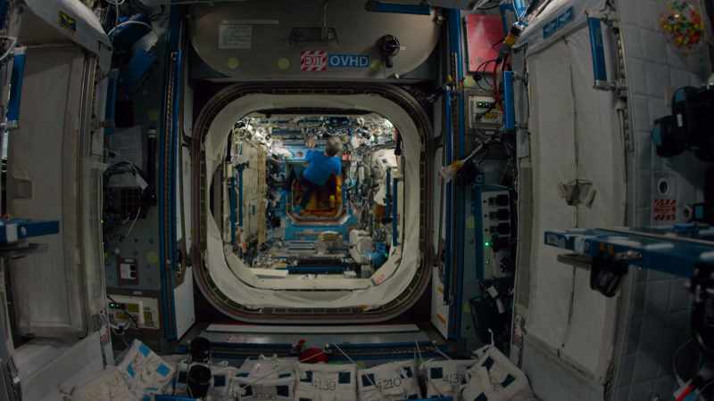 Your dry skin is gonna float in space