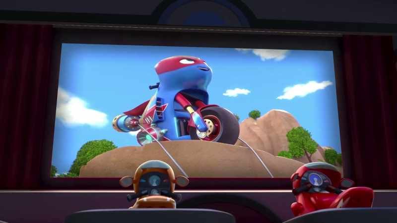 Your faithful sidekick, Supersonic Boy!