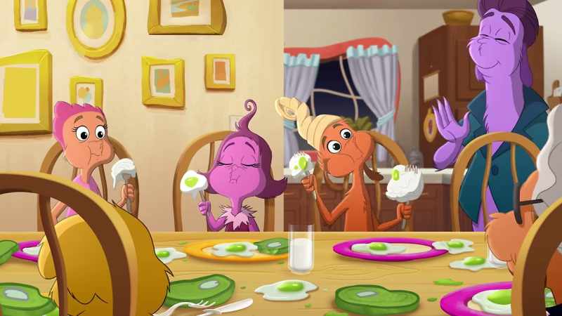 Your family really seems to like green eggs and ham