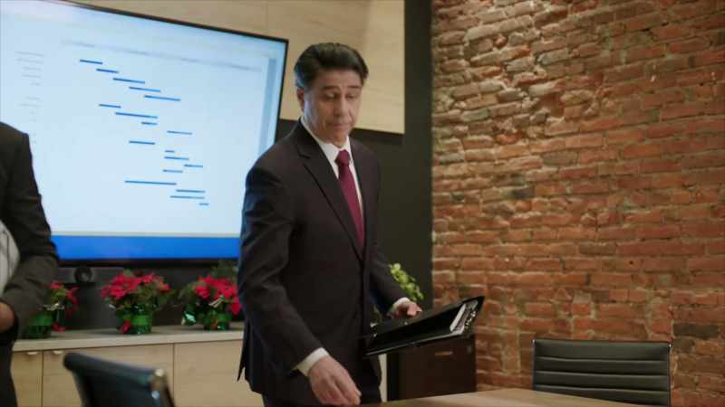 Your father only asked me to step in as interim CEO