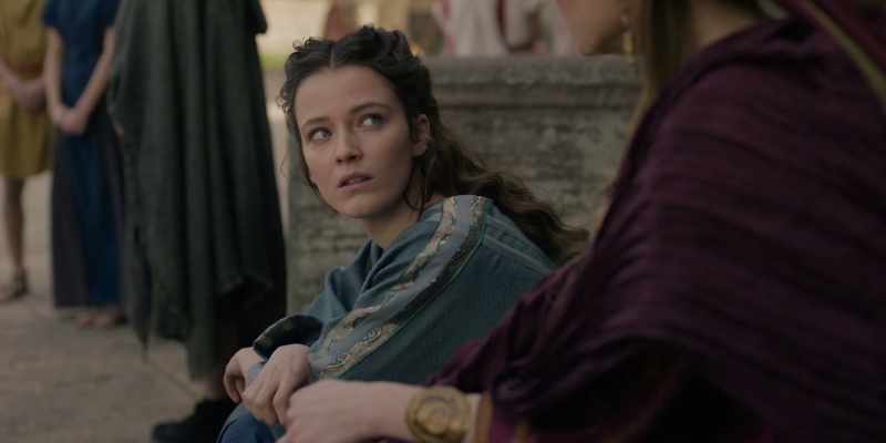 Your father sent Maecenas with the paperwork
