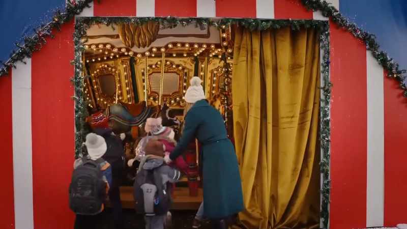 Your grandpa really made this whole merry-go-round