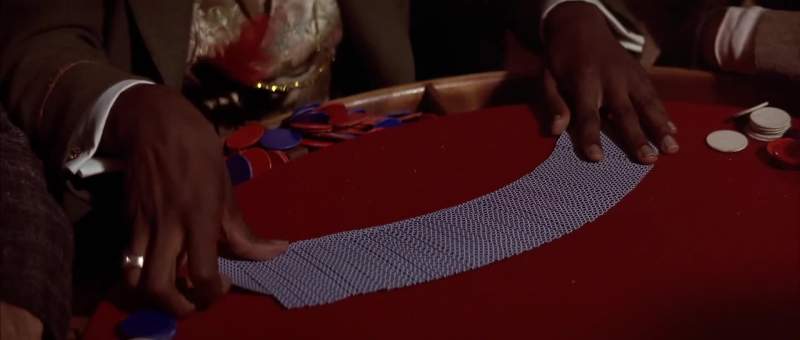 Your hand looked low red man but I'll take the deed to your teepee