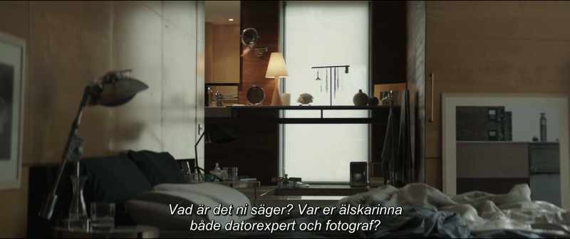 Your lover was a computer banking expert as well as a photographer?