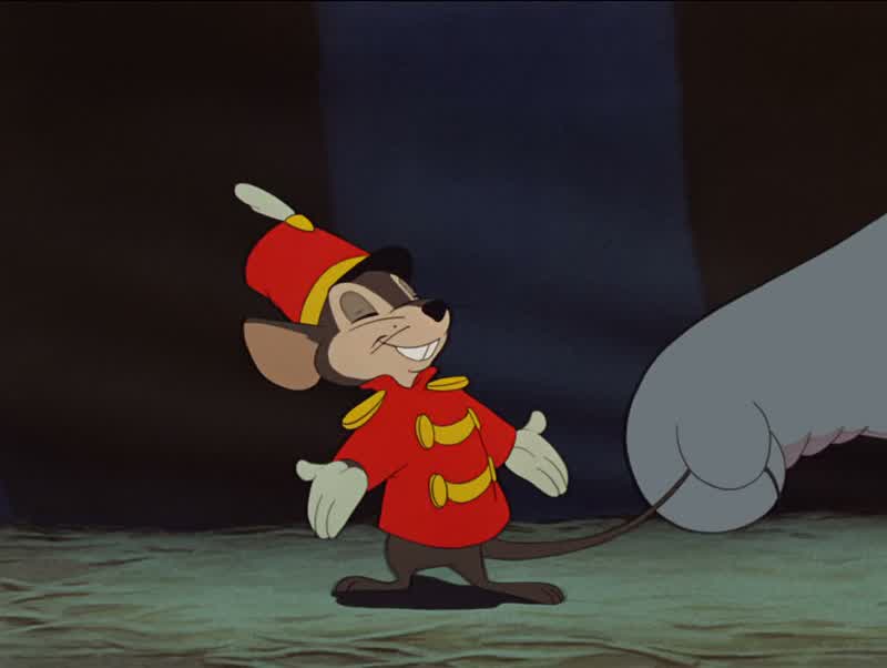 Ya know your ma ain't crazyShe's just broken heartedIt ain't nobody's fault you got them big earsUh oh Boy I stepped in it that timeAw gee Dumbo I think your ears are beautifulSure As a matter of fact