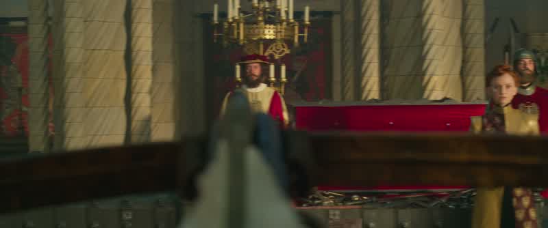 Your Majesty, it's cocked