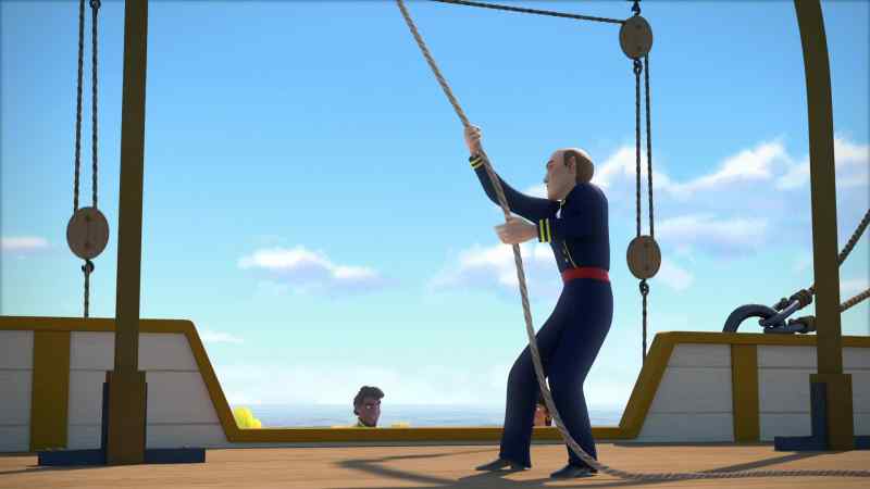 Your Majesty, you should come with us before it sinks