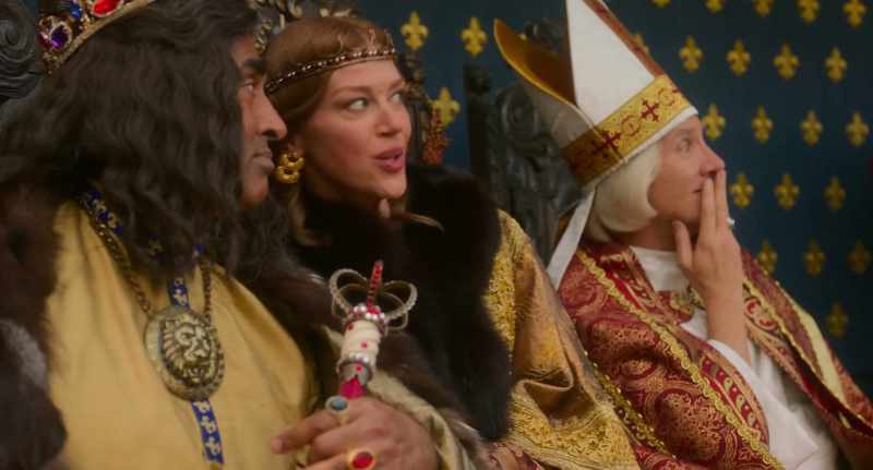 Your Majesty, surely we should not mar our joyful celebration