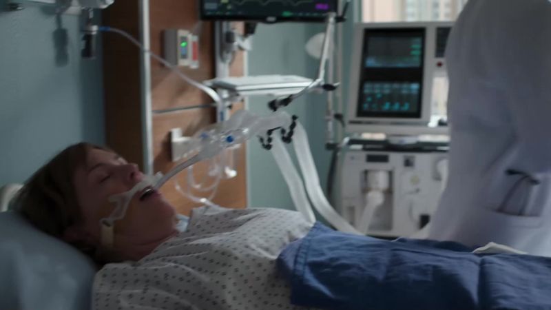 Your mom is on a ventilator