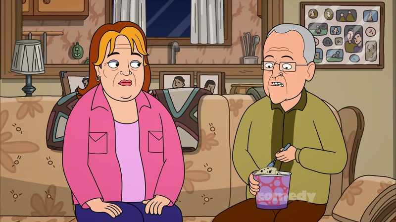 Your mother was a battle-axe. - Fair enough