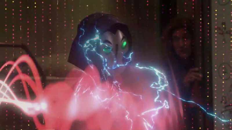 Your name's literally Dark Mayhem, Jr.!