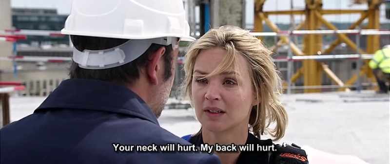 Your neck will hurt. My back will hurt