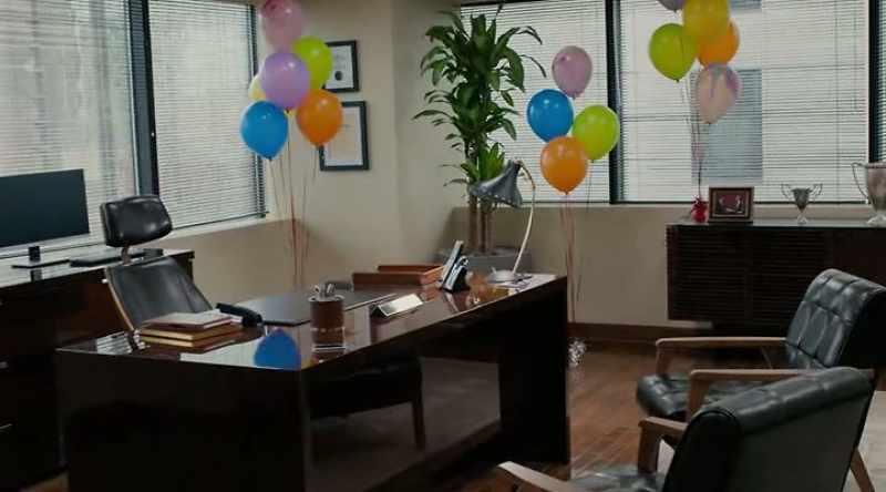 Your new office, Mr. Senior Vice President