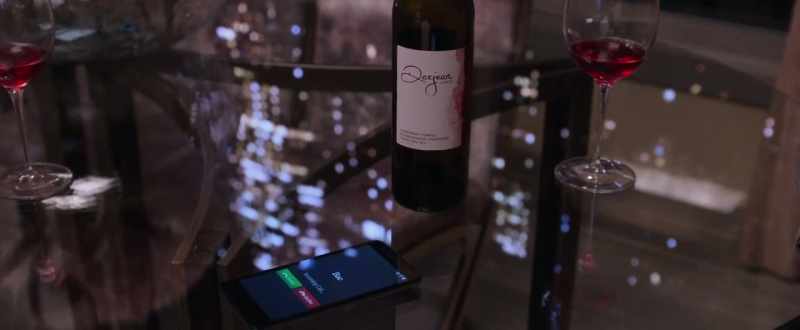 Your phone. It says, 