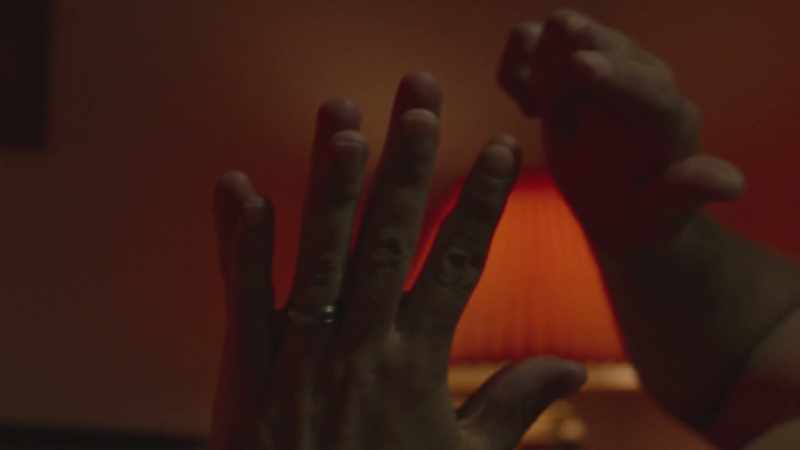 Your pointer finger is longer, and so is mine