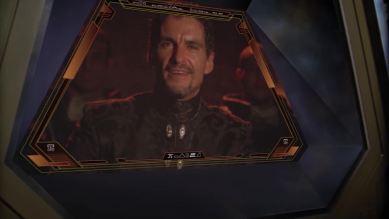 Your ship is at my mercy. You are defeated