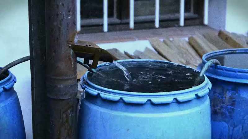 Your source could be from rain barrels