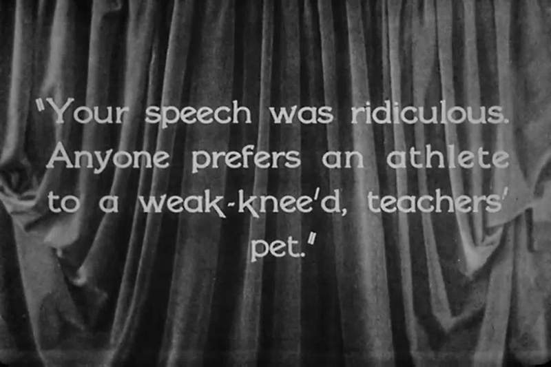 Your speech was ridiculous