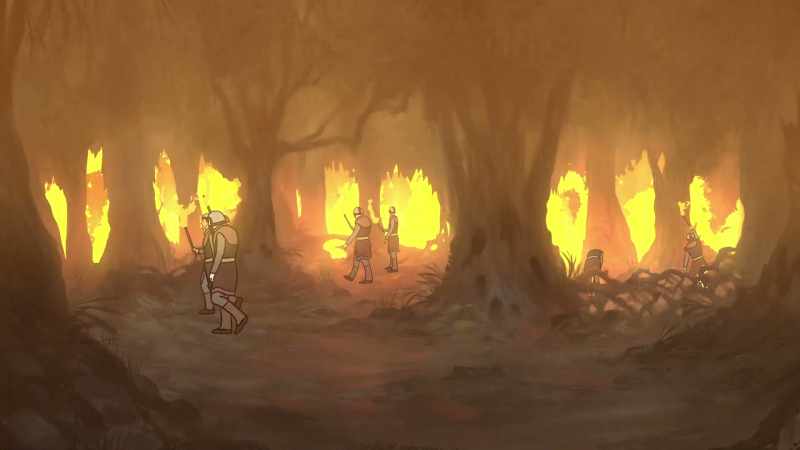 Your swamp burns. -Free us