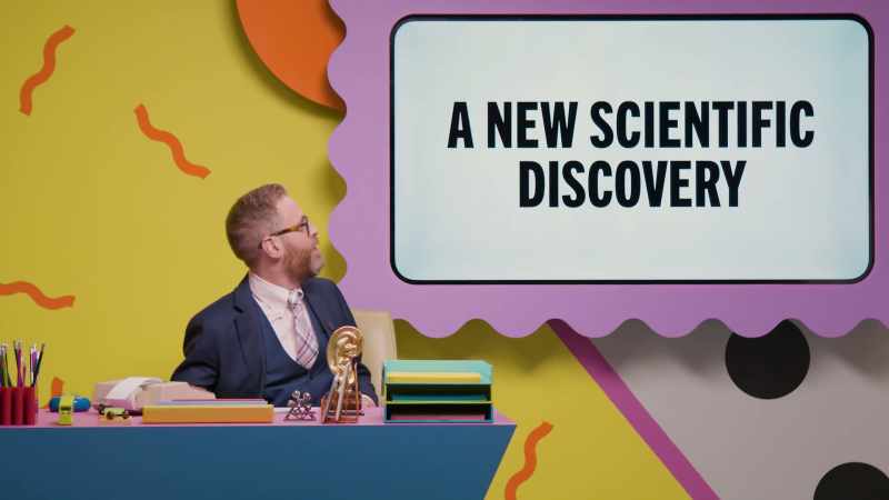 Your topic is a new scientific discovery