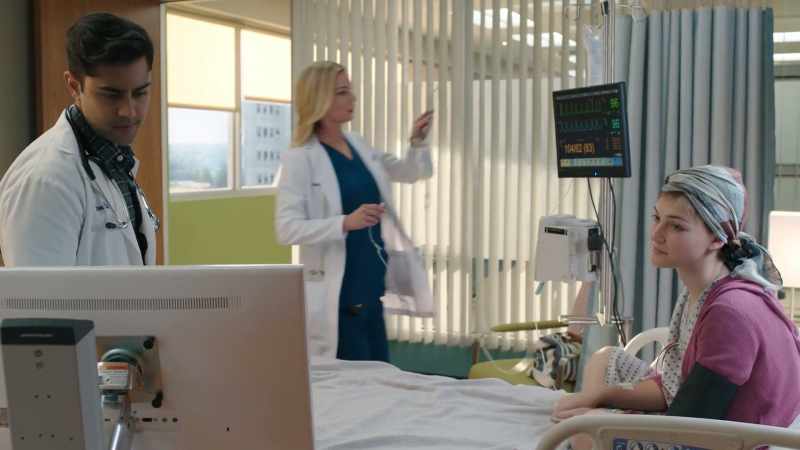 Your white blood cell count is improving, Lily