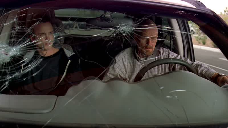 Your windshield's broken