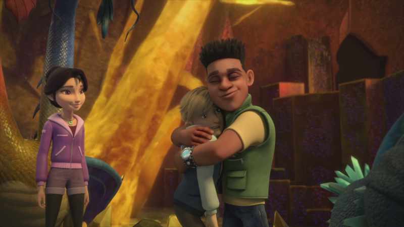You're a hugger... That's cool... - Well