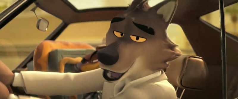 You're afraid because I'm the... the Big Bad Wolf