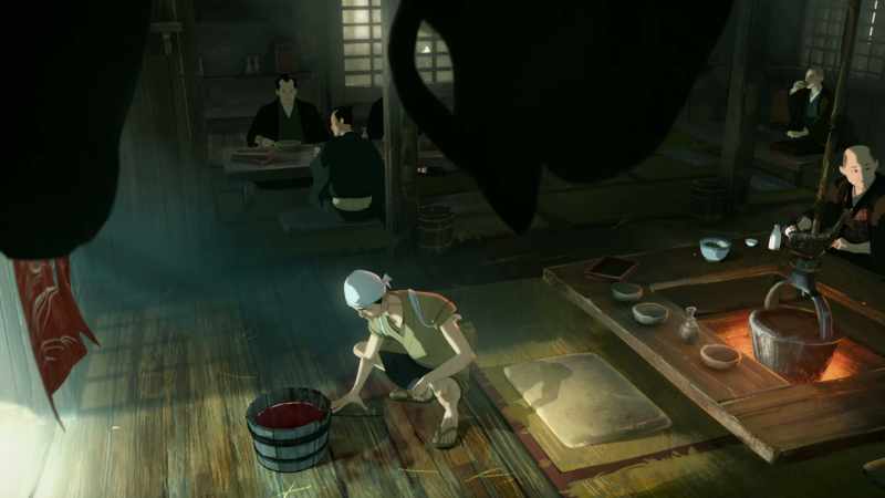 You're better at cleaning than cooking. When does your son get back?
