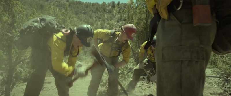 You're getting spot fires across... That's 16th!