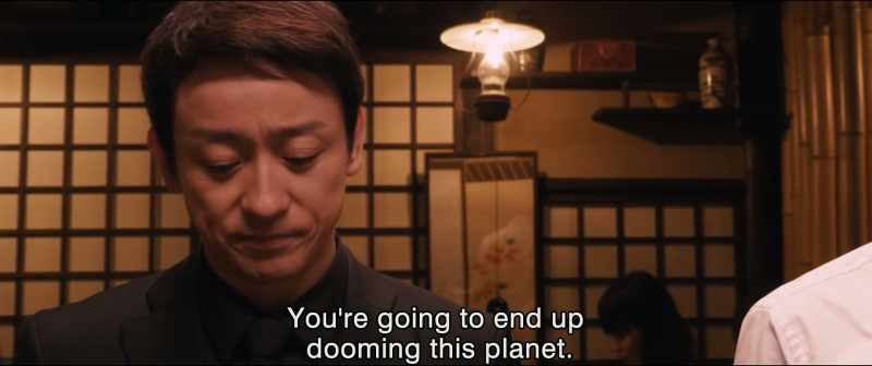 You're going to end up dooming this planet