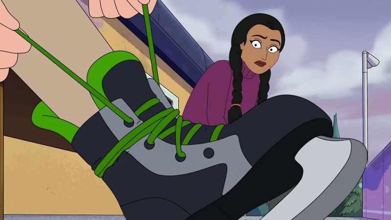 You're going to make your feet more purple